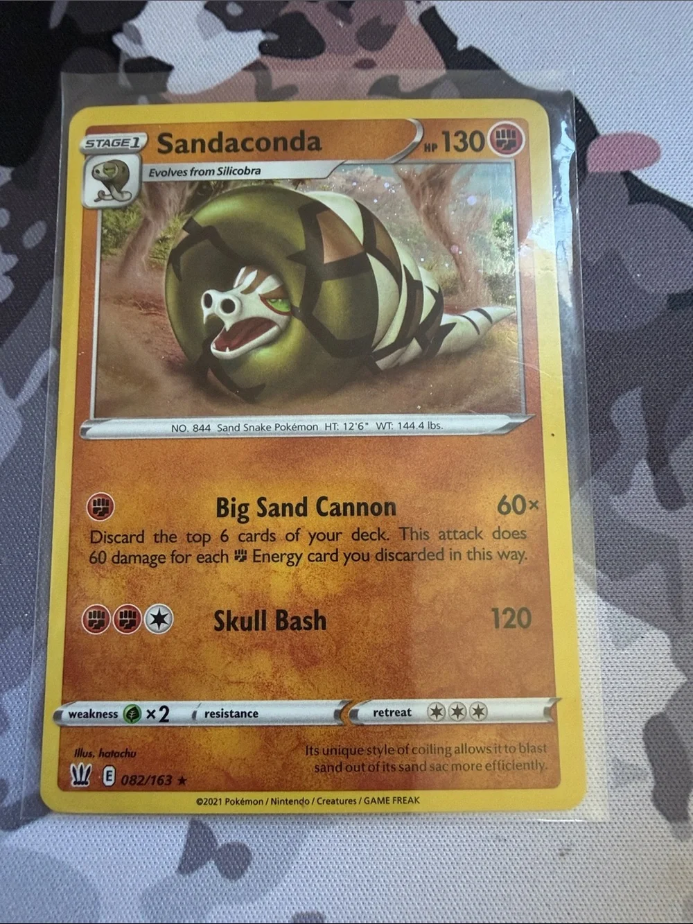 Snake & Reptile Reverse Holo Lot | Silicobra Sandaconda Seviper Skrelp ✨5/$25✨
